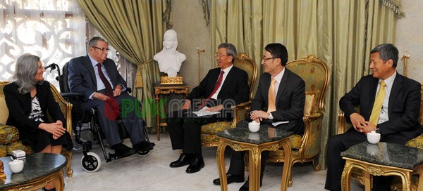 الرئيس مام جلال يلتقي السفير الكوري الجنوبي في العراق